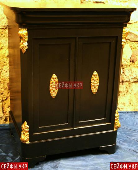 Антикварный сейф van der Ploeg safe, c 1870, Grouw- The Netherlands